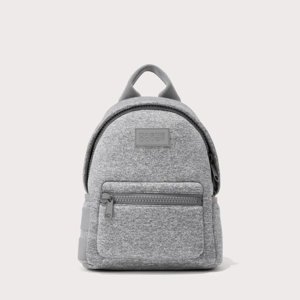 dagne dover small dakota neoprene backpack - heather grey